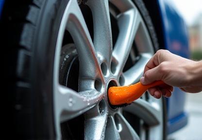 Wheel and tyre deep clean near Birmingham city centre